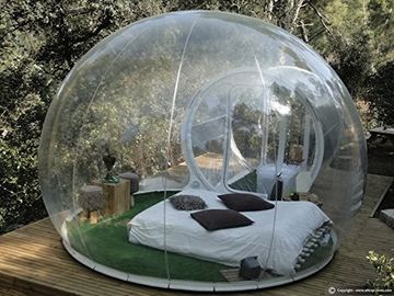 पदोन्नति विज्ञापन कैम्पिंग बुलबुला Inflatable तम्बू स्थापित करने के लिए आसान है