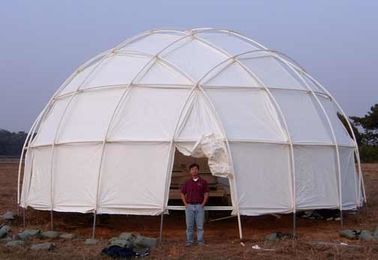 घटना के लिए आउटडोर Inflatable बुलबुला तम्बू, पीवीसी Tarpaulin सामग्री के साथ कैम्पिंग