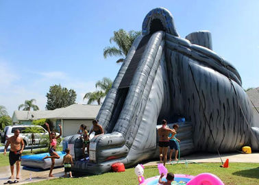 वयस्कों के लिए विशालकाय Inflatable स्लाइड 33 फीट उच्च तूफान जल स्लाइड Inflatables