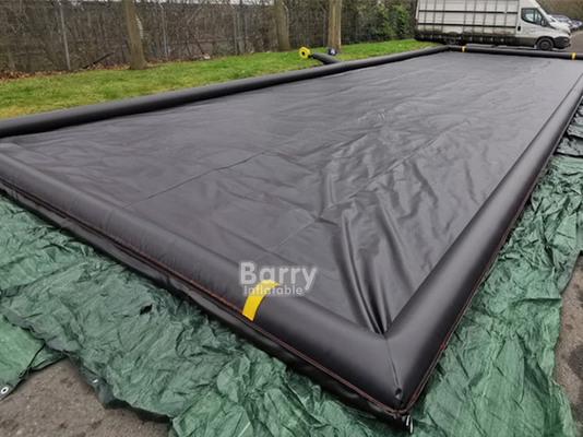 कार वाटर कंटेनमेंट मैट आसान साफ पीवीसी inflatable धोने के पैड सफाई मैट के लिए कार