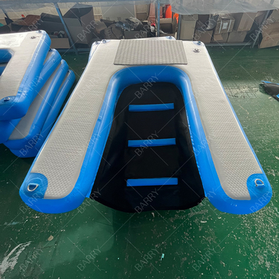 पूल झील नदी Foldable पालतू कुत्ते सीढ़ी तैरते inflatable कुत्ते पानी रैंप डॉक के लिए