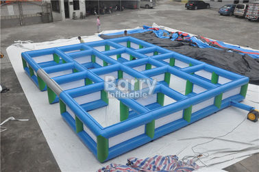 पेशेवर Inflatable बाधा कोर्स / लेजर टैग के लिए Inflatable भूलभुलैया