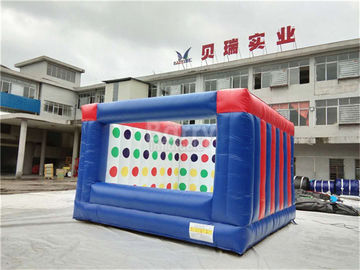 लोगो मुद्रण OEM के साथ आउटडोर इलेक्ट्रिक ट्विस्टर Inflatable इंटरएक्टिव खेल