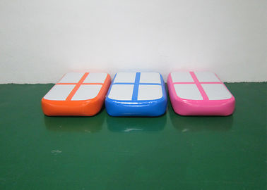 बच्चों के लिए OEM डिजाइन Inflatable एयर ट्रैक जिमनास्टिक मैट / एयर ब्लॉक गद्दे