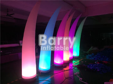 Advertsing, Inflatable लाइट ट्यूब कॉलम के लिए LED ब्लो अप पिलर लाइटिंग सजावट
