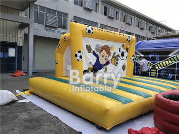 आउटडोर Inflatable खेल खेल, पिछवाड़े Inflatable फुटबॉल लक्ष्य खेल