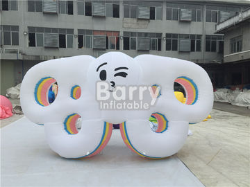 पीवीसी तिरपाल Inflatable कार्टून चरित्र, एलईडी लाइट के साथ डिजिटल प्रिंटिंग बटरफ्लाई विंग मॉडल