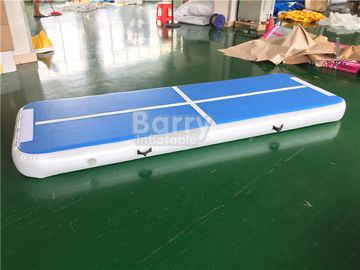 जिमनास्टिक्स के लिए अनुकूलित आकार 3x1x0.2m Inflatable एयर ट्रैक जिम मैट