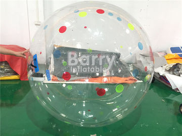 कस्टम 2M व्यास TPU पीवीसी Inflatable पानी चलना गेंद / उड़ा यूपी पूल खिलौने