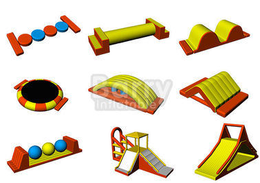 ग्रीष्मकालीन स्पलैश Inflatable जल पार्क उपकरण Comercial Inflatable फ़्लोटिंग जल पार्क