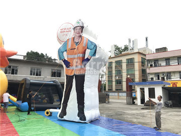 कस्टम Inflatable विज्ञापन उत्पादों, घटना सजावट स्वच्छ महिला Inflatable मॉडल चरित्र