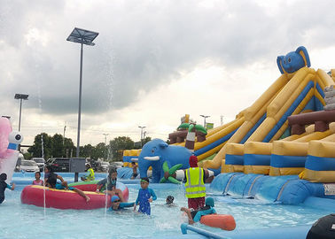 व्यावसायिक Inflatable पानी पार्क व्यवसाय योजना / वाटर पार्क डिजाइन बिल्ड