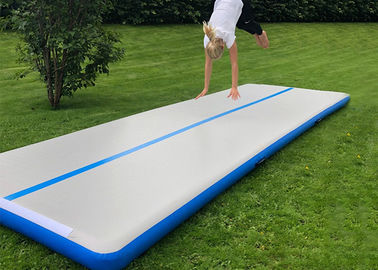कस्टम मेड रंग Inflatable हवा ट्रैक ड्रॉप सिलाई कपड़े कूदो उच्च Inflatable जिमनास्टिक मैट