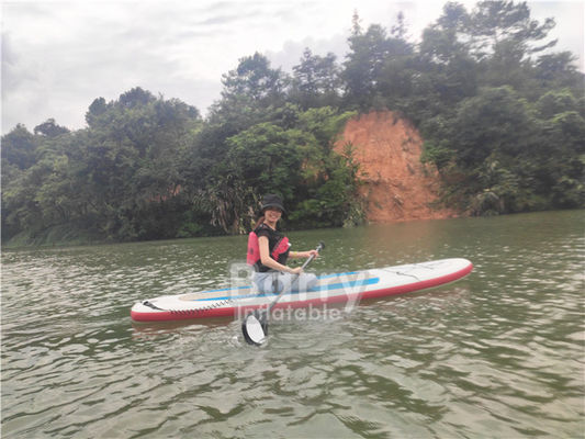 कस्टम 0.6 मिमी पीवीसी तिरपाल Inflatable चप्पू बोर्ड खड़े हो जाओ