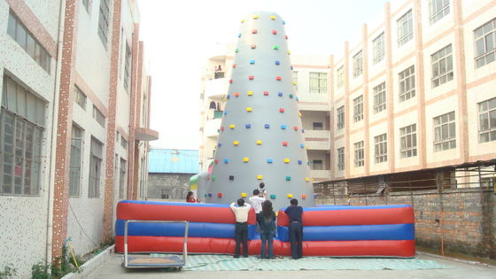 पेशेवर इन्फ्लैटेबल रॉक क्लाइंबिंग वॉल इन्फ्लैटेबल क्लाइंबर बाउंसी गेम