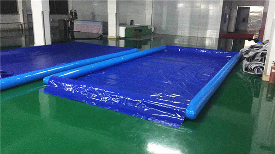 एयरटाइट वाटरप्रूफ इन्फ्लेटेबल कार वॉश मैट 6x3m स्वनिर्धारित