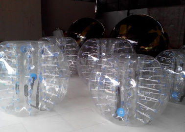 व्यास 1.2 मीटर आउटडोर Inflatable खिलौने, बच्चों के लिए Inflatable बुलबुला बॉल सूट
