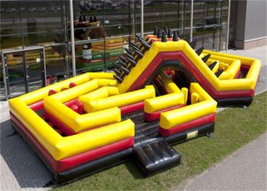 चुनौती Inflatable बाधा कोर्स, वयस्क चंद्रमा बाउंस बाधा कोर्स