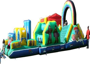 ओडीएम कार्टून इंफ्लैटेबल बाधा कोर्स, वर्टिकल रश बाधा कोर्स Inflatables