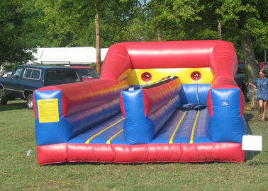 वयस्कों के लिए अनुकूलित Inflatable इंटरेक्टिव गेम्स बंजी रन Inflatables