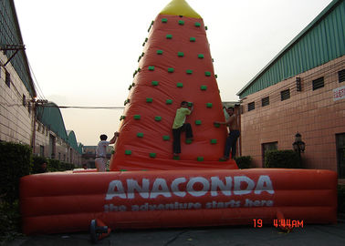 अनुकूलित Inflatable खेल खेल प्लास्टिक बच्चों रॉक चढ़ाई दीवार EN71