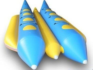 पीवीसी Tarpaulin के साथ 8 व्यक्ति डबल लेन पानी Inflatable केला नाव