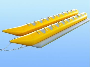 डबल ट्यूब के साथ प्लेटो पीवीसी Tarpaulin पानी सवार केला Inflatable नाव किराया