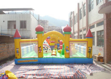 बच्चों के खेलों के लिए EN71 बड़े पीवीसी Tarpaulin Inflatable उछाल कैसल