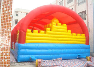 कूदते / आउटडोर Inflatable मज़ा शहर के लिए Inflatable उछाल कैसल किराया