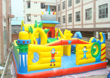 अनुकूलित रंगीन Inflatable उछाल कैसल, बच्चों Inflatable खेल का मैदान