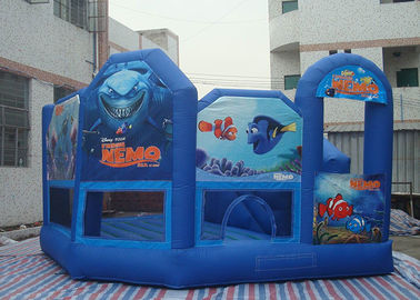 मजेदार Inflatable Toddler खेल का मैदान, सीई ब्लोअर के साथ निविड़ अंधकार Inflatable एयर कैसल