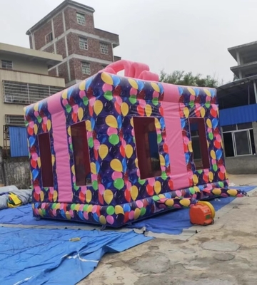 वाटरप्रूफ 4x4m इन्फ्लेटेबल बाउंसर चिल्ड्रन कैसल प्लेग्राउंड इक्विपमेंट