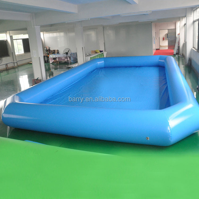 EN71 0.6mm पीवीसी सामग्री Inflatable स्विमिंग पूल स्वनिर्धारित लोगो